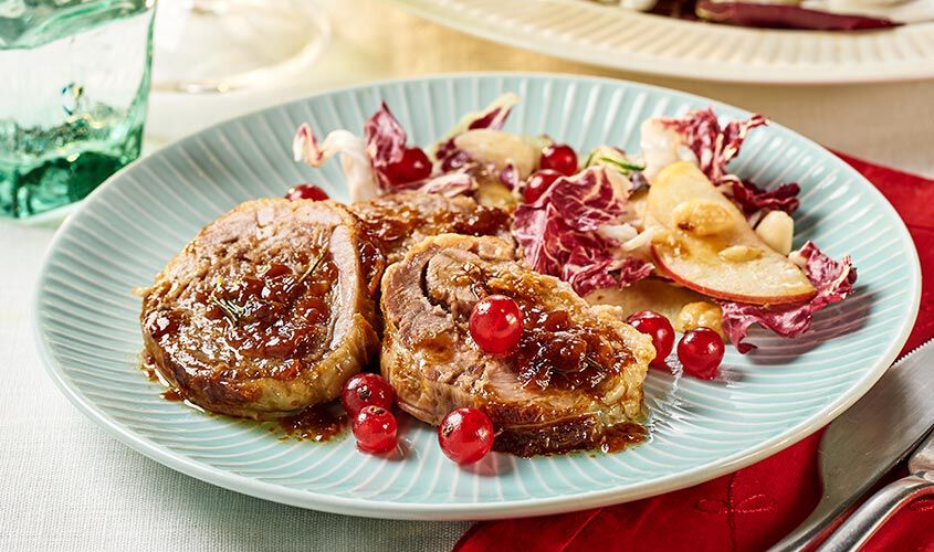 Arrostini di Tacchino con Radicchio, Speck e Provola bofrost